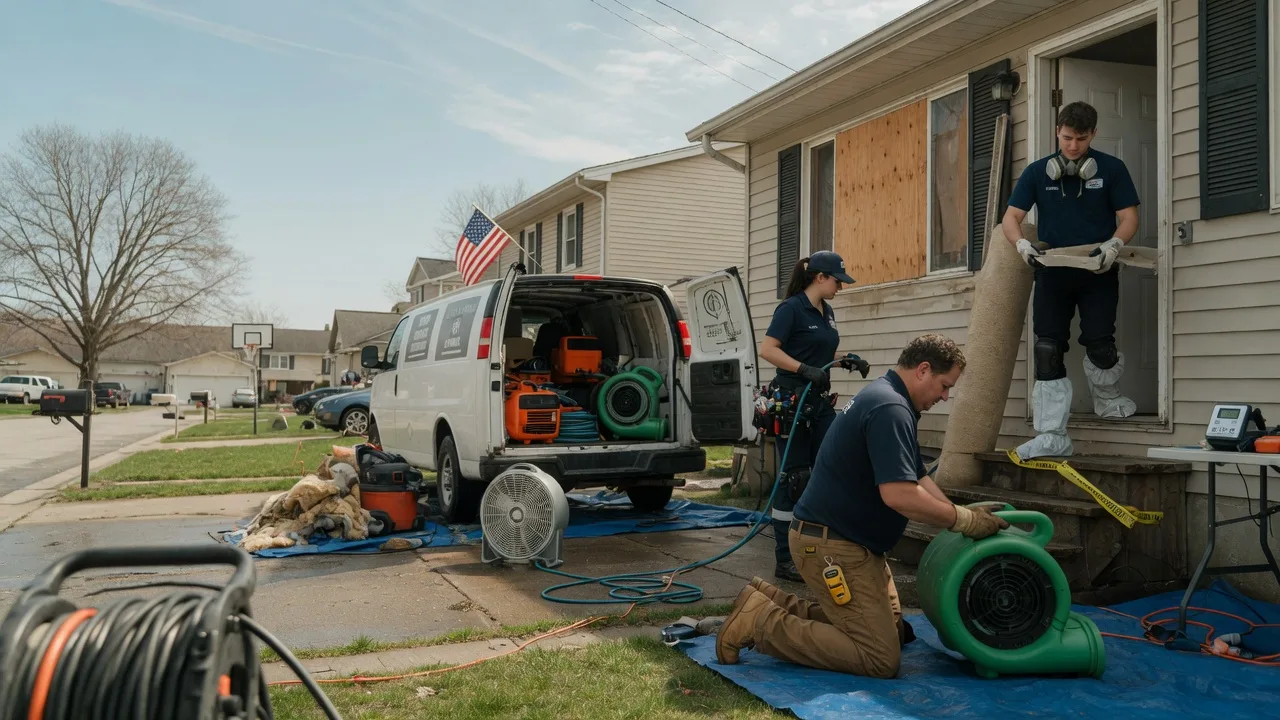 Water Damage Restoration in Harrison, NJ near me